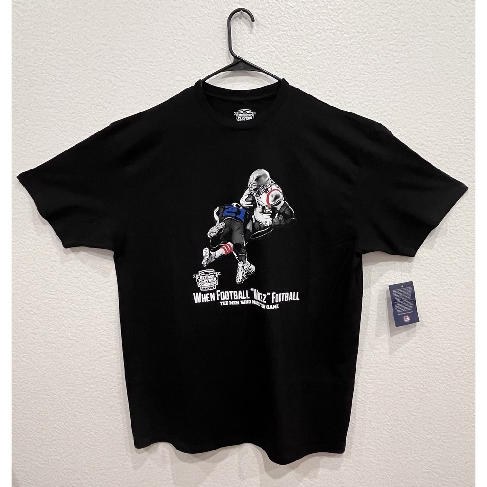 When Football "Wuzz" Football Size XL T Shirt